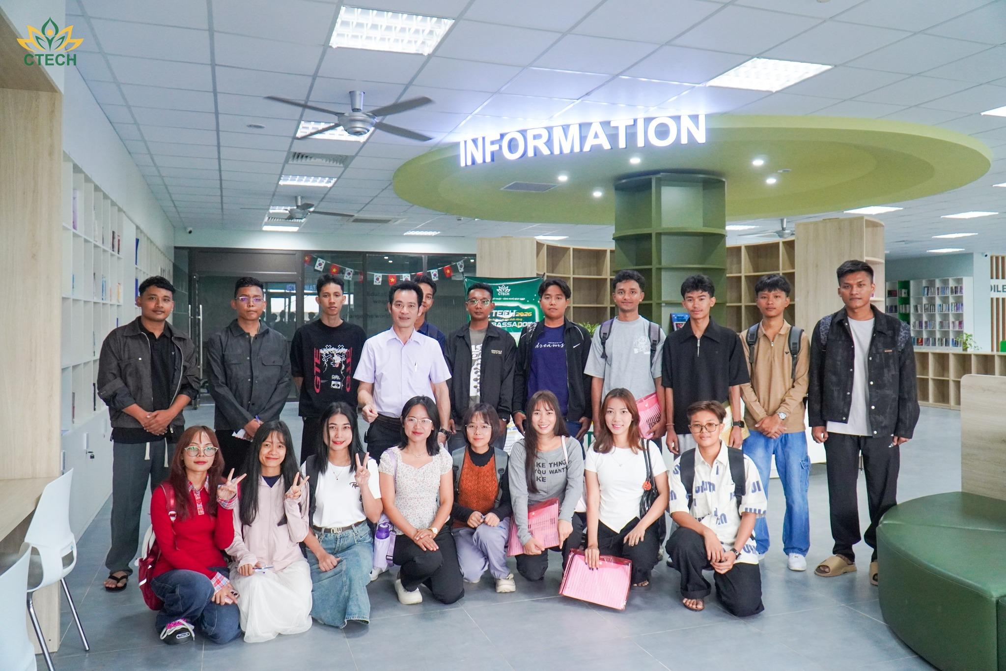 [Giao Lưu Quốc Tế] CTECH Chào Đón Đoàn Du Học Sinh Myanmar Nhập Học