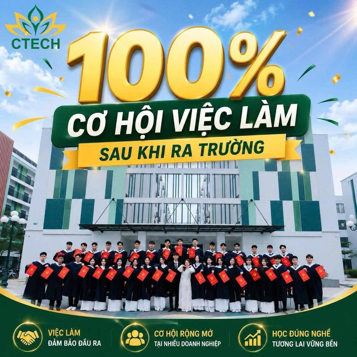 Không Chỉ Là Lời Hứa, CTECH Cam Kết Hỗ Trợ Đầu Ra Bằng Văn Bản