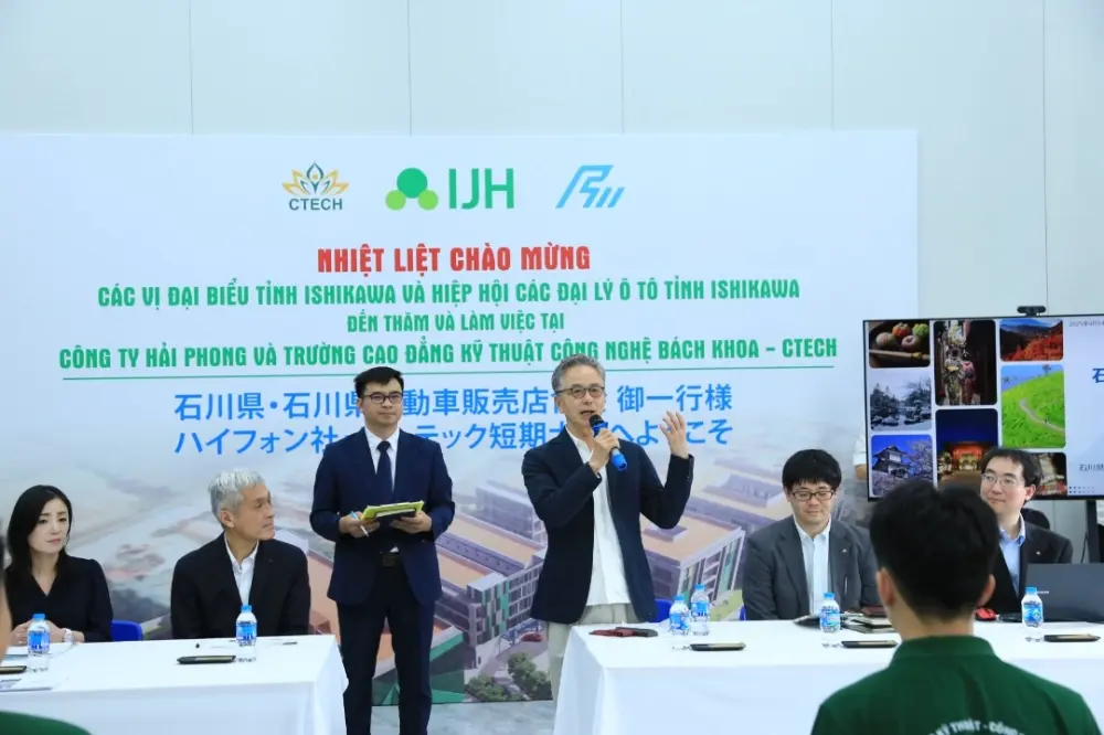 Sinh viên CTECH gặp gỡ, giao lưu với đoàn đại biểu tỉnh Ishikawa (Nhật Bản): Nuôi khát vọng vươn xa