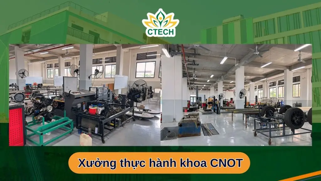 Điểm danh hệ thống phòng học và thực hành xịn sò tại CTECH