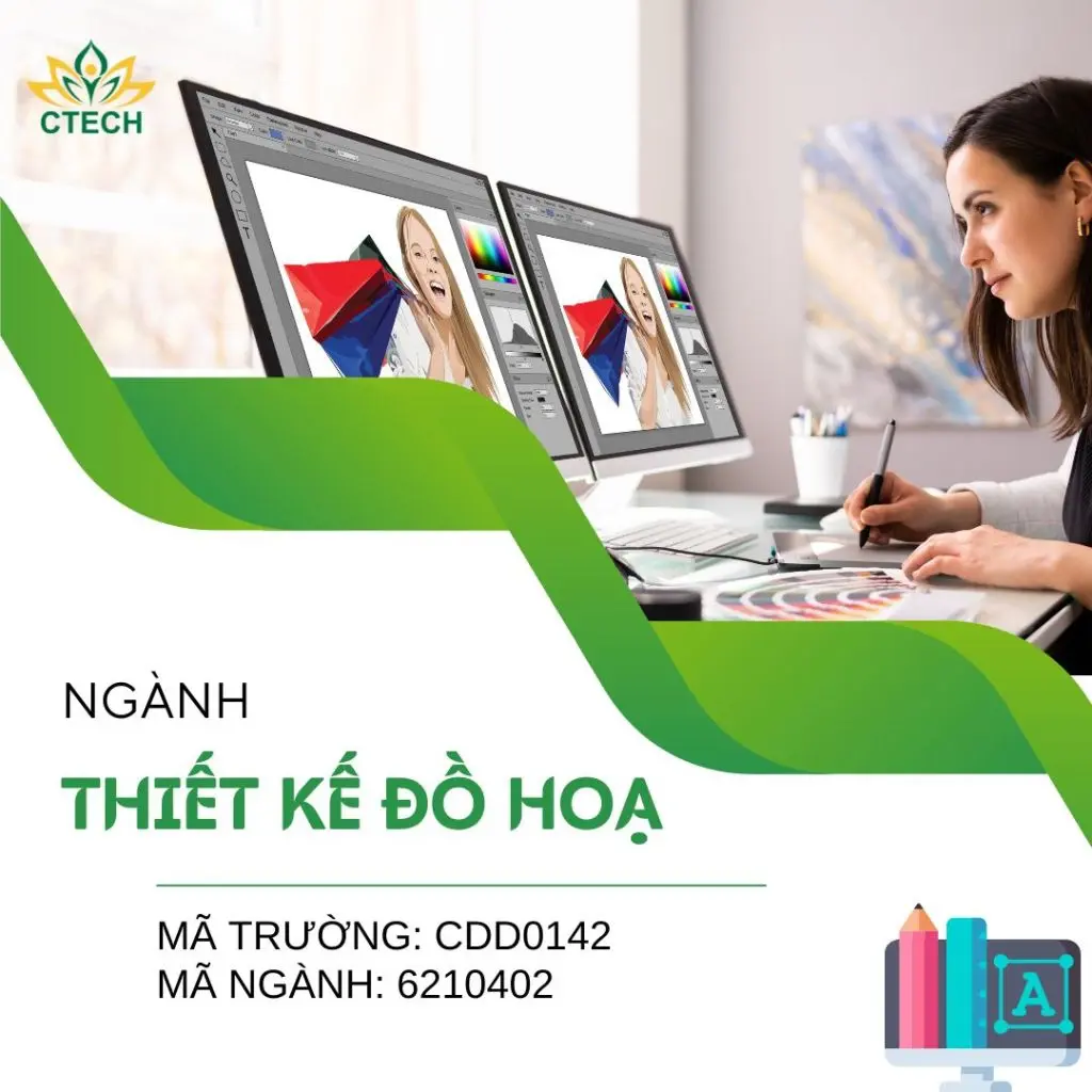 Lợi thế khi học ngành Thiết kế đồ họa tại Cao đẳng Kỹ thuật – Công nghệ Bách Khoa