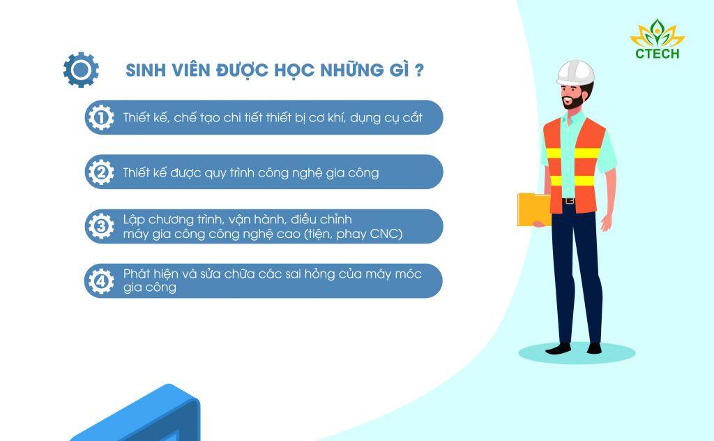 Thông tin cần biết về Ngành Cắt gọt Kim loại