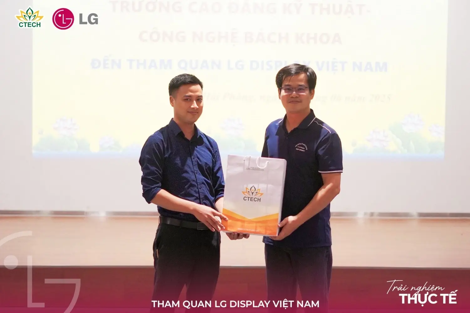 CTECHの学生、LGディスプレイ・ベトナム・ハイフォンを訪問・見学