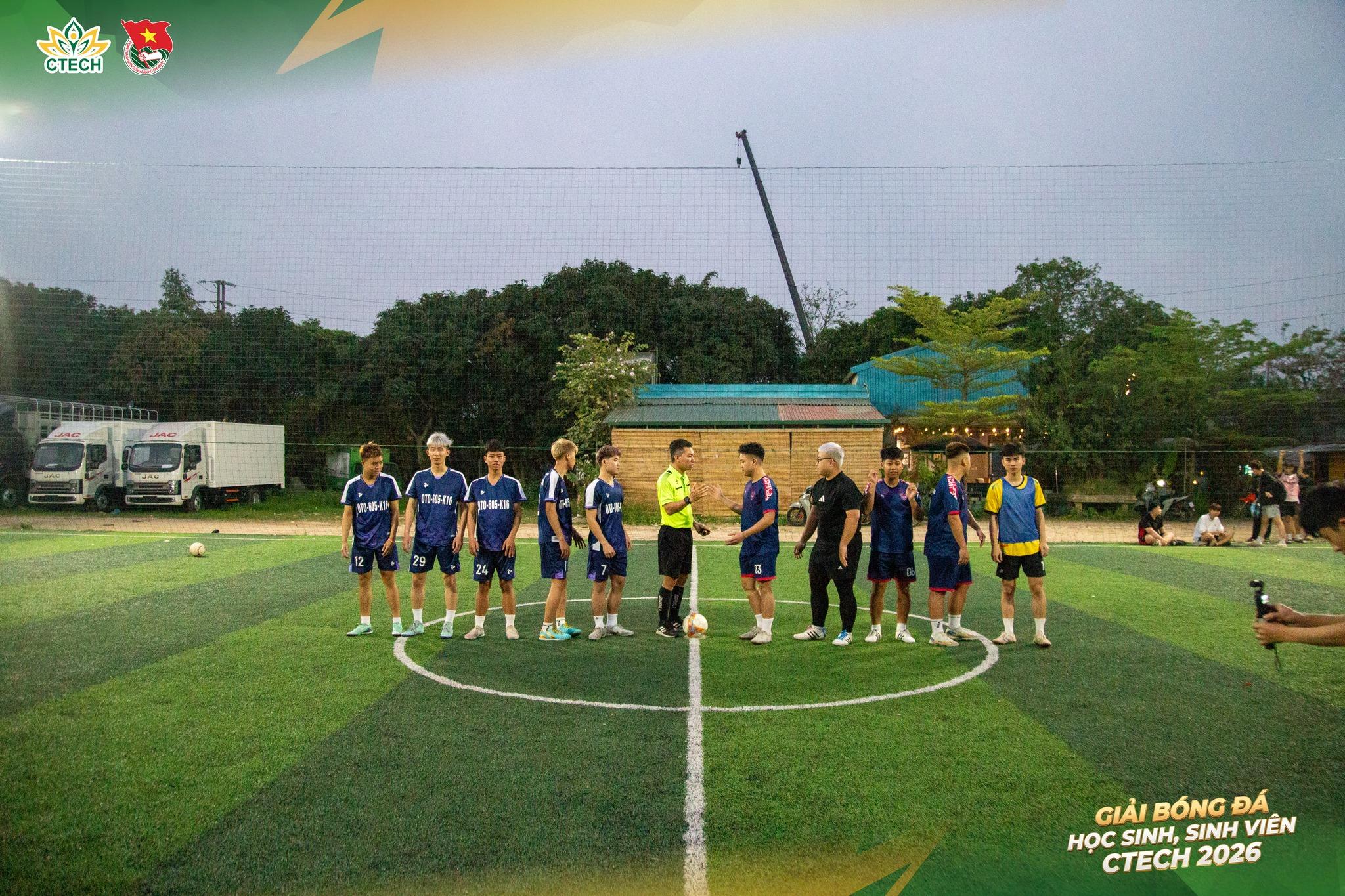 Bùng Nổ Cảm Xúc Với Những Trận Cầu Nảy Lửa Tại Vòng Bảng Bóng Đá CTECH 2026