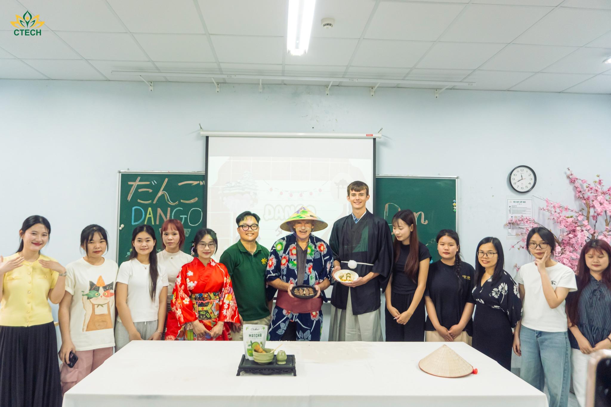 [Trải Nghiệm] Xoắn Tay Làm Bánh Dango – Không Gian Giao Lưu Văn Hóa Quốc Tế Tại CTECH